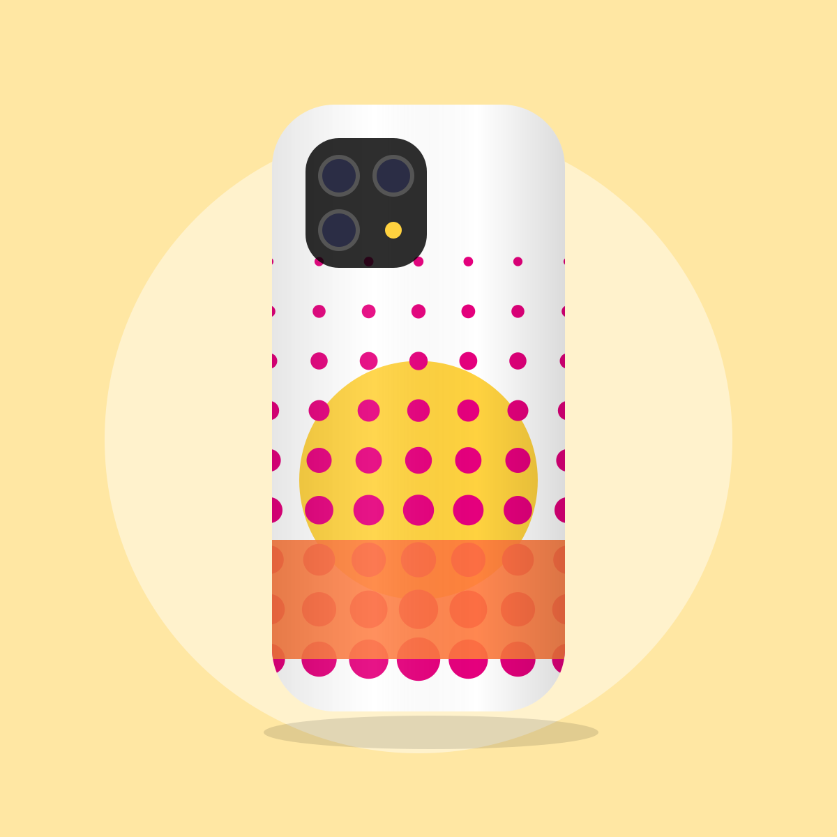 Halftone Sunset Case